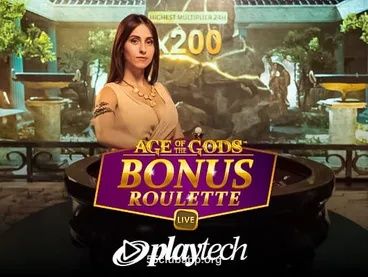 55club Age of the Gods Bonus Roulette Game Interface